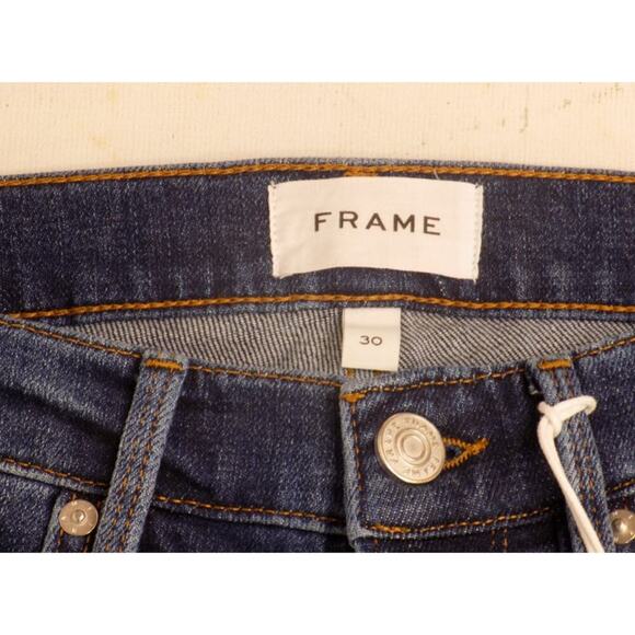 Frame L'Homme Slim Mid Rise Slim Fit Jeans, Size: 30 - Picture 3 of 6